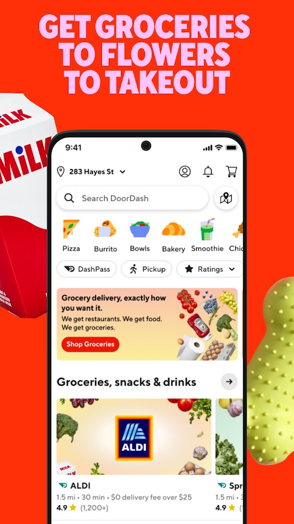 DoorDash - Essenslieferung Screenshots 2