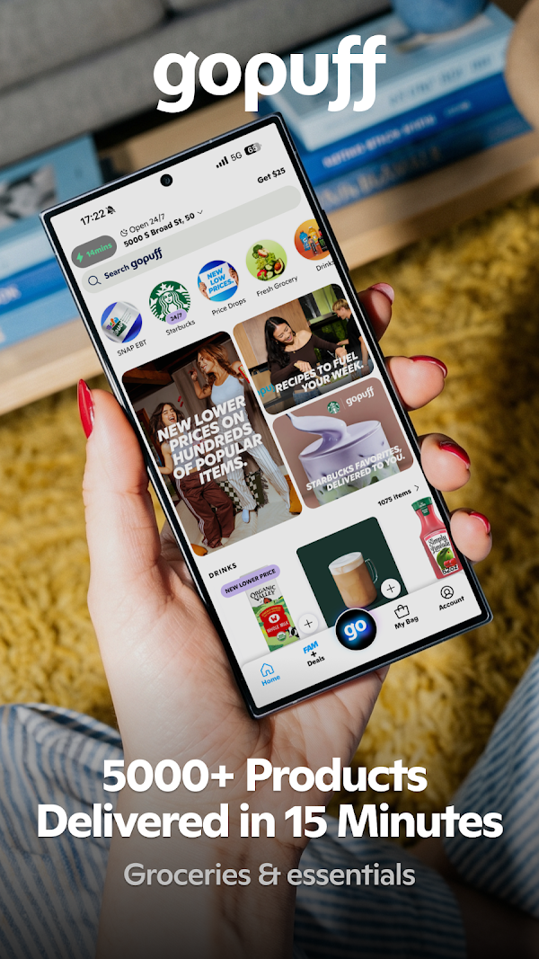 Gopuff - Grocery Delivery Screenshots 1