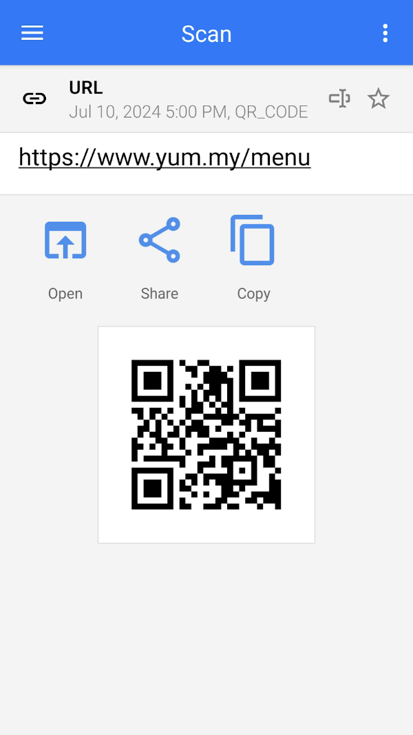 QR & Barcode Scanner (Deutsch) Screenshots 5