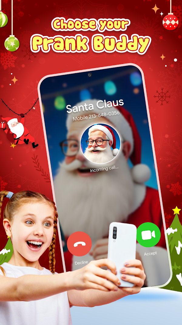 Call Santa Claus & Prank Call Screenshots 2