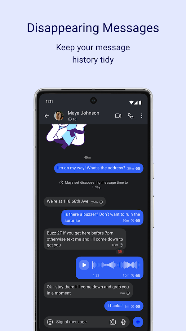 Signal – Sicherer Messenger Screenshots 2