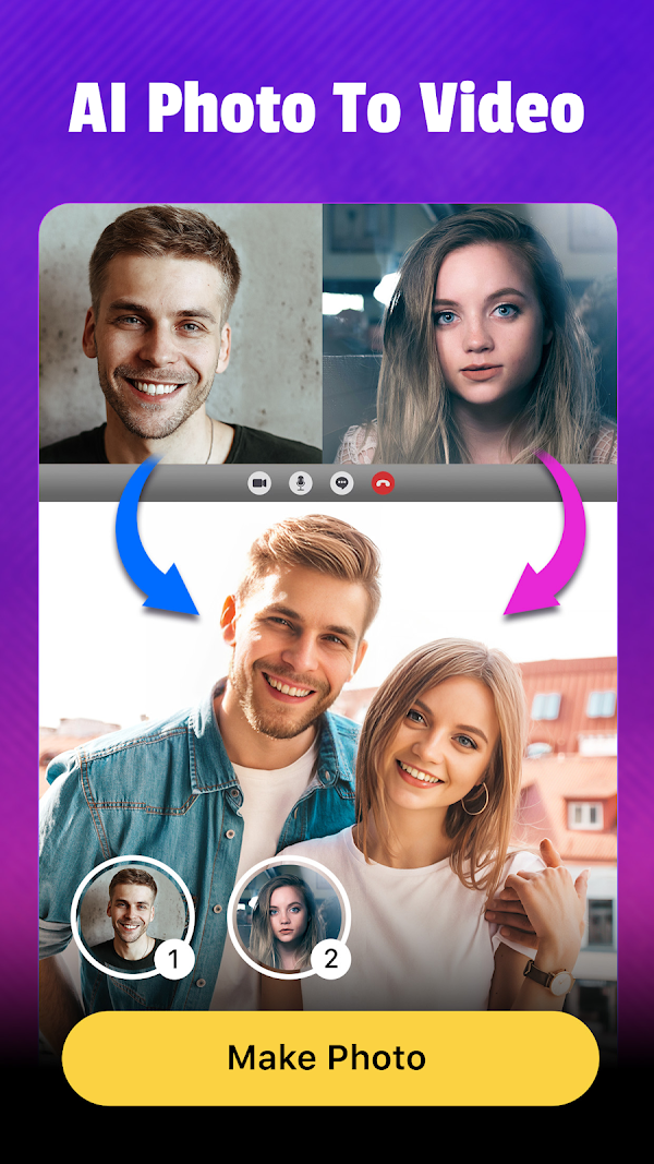 Mivo: Face Swap Video Maker स्क्रीनशॉट 2