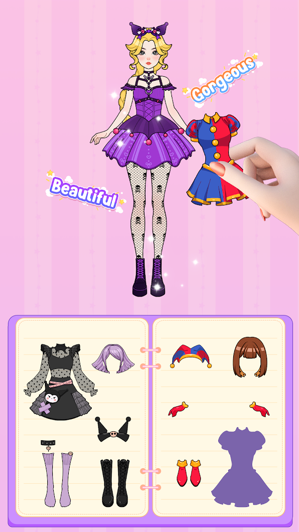 Paper Doll Diary: Dress Up DIY Capturas de tela 3