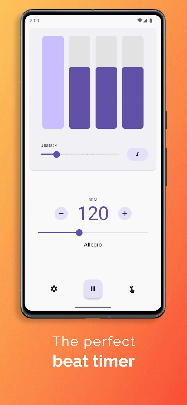 Easy Metronome لقطات الشاشة 1