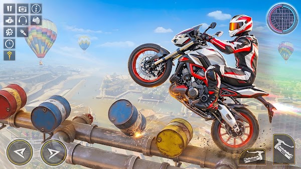 Fahrrad-Stunts-Spiele: Rennen Screenshots 3