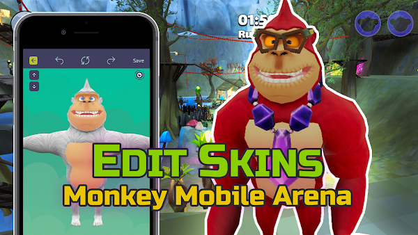 Gorilla Skins for Monkey Arena Capturas de tela 3