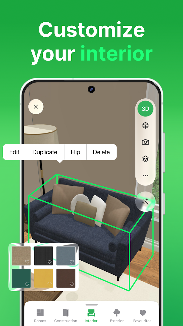 Planner 5D - Raumplaner in 3D Screenshots 6