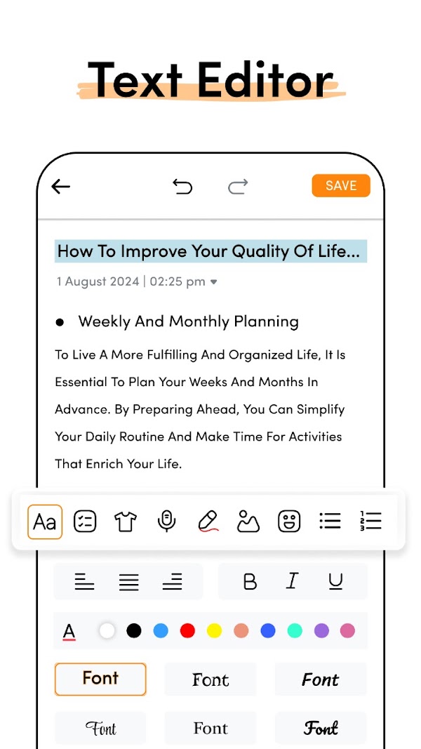 Notes - Notepad, Secure Notes Screenshots 2