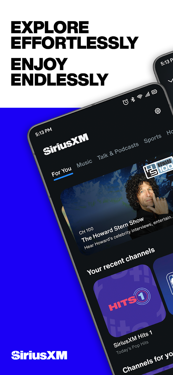 SiriusXM: Music, Sports & Talk स्क्रीनशॉट 1