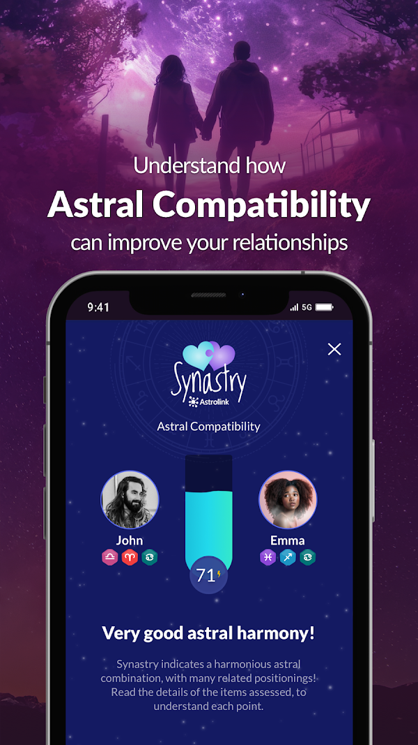 Astrolink: Birth Chart स्क्रीनशॉट 4