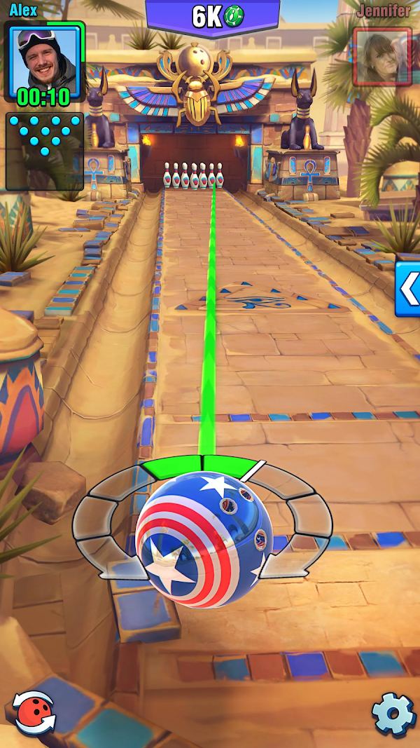 Bowling Crew: Jogo de Boliche Capturas de tela 3