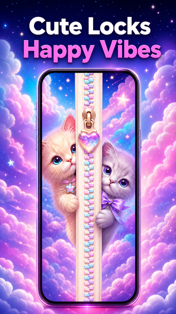 3D Live Wallpaper-Zipper Lock Screenshots 5