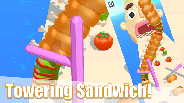Sandwich Runner Capturas de pantalla 1