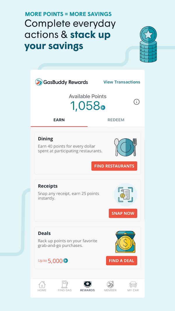 GasBuddy: Find & Pay for Gas Скриншоты 4
