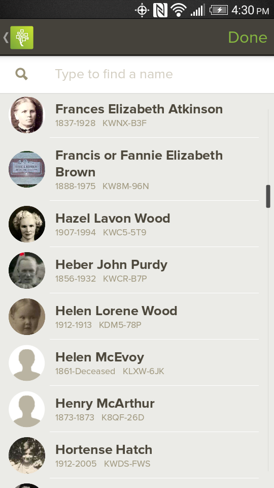 FamilySearch Memories Screenshots 5