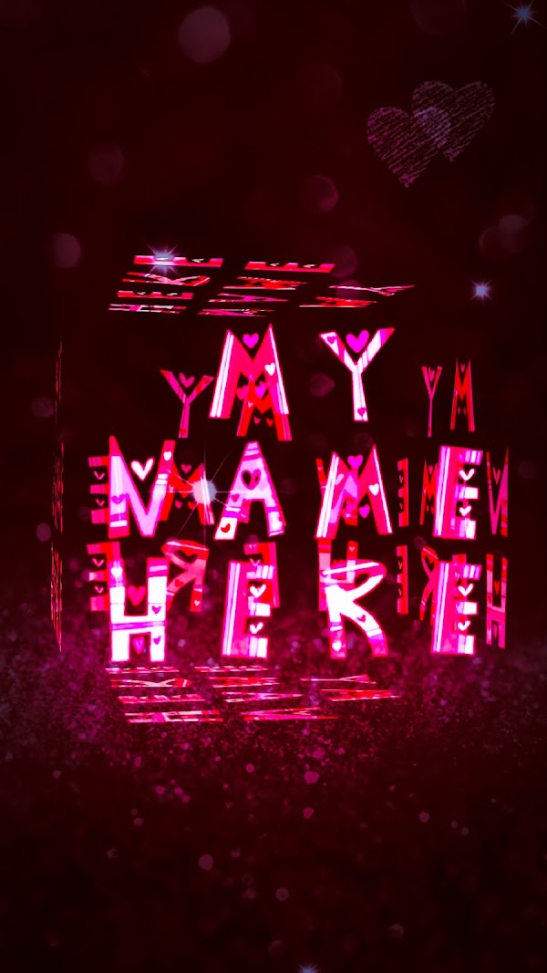 My Name 3D Live Wallpaper Screenshots 3