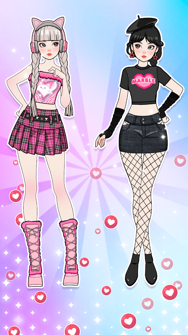 Paper Doll Diary: Dress Up DIY Capturas de tela 5