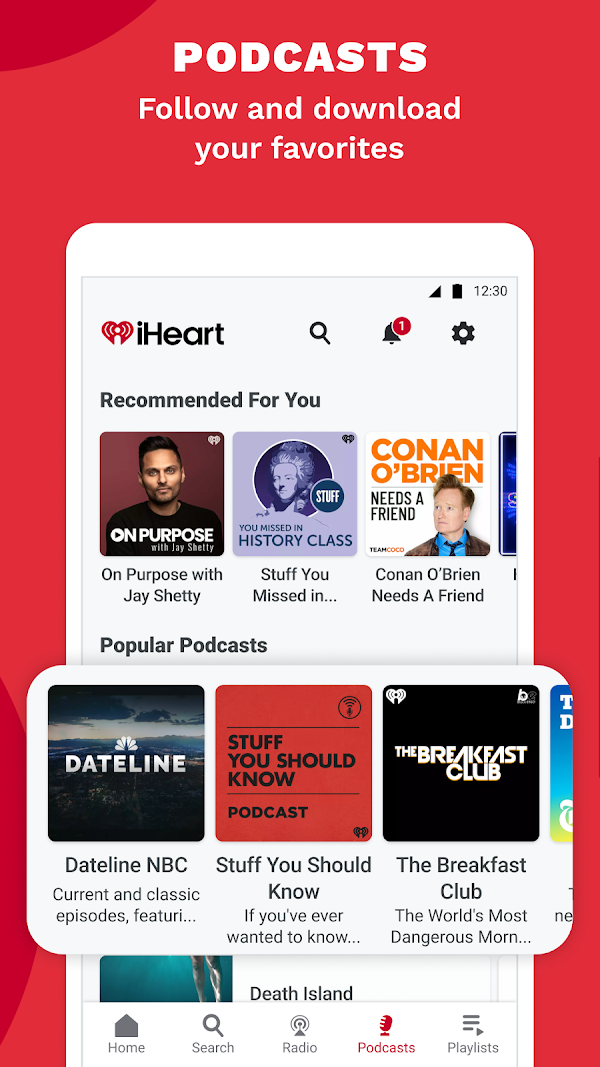 iHeart: Music, Radio, Podcasts スクリーンショット 7