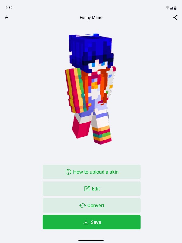 Skins Criador e 3D Editor Capturas de tela 10