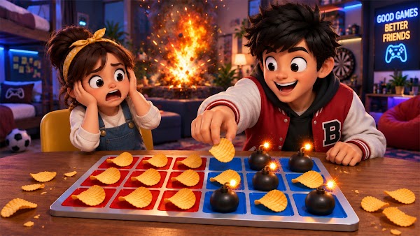 Boom Chip Blast: 2-Player スクリーンショット 1
