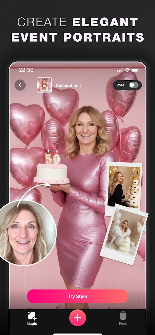 Glam AI: Video & Photo Editor Скриншоты 3