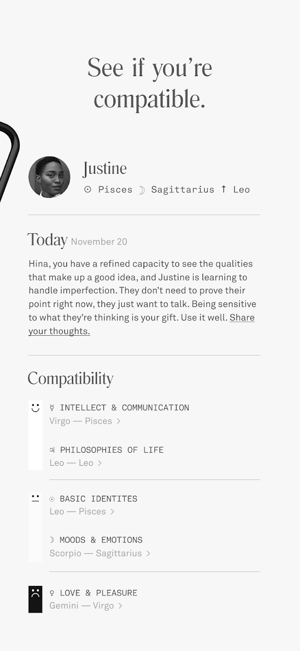 Co–Star Personalized Astrology Screenshots 3