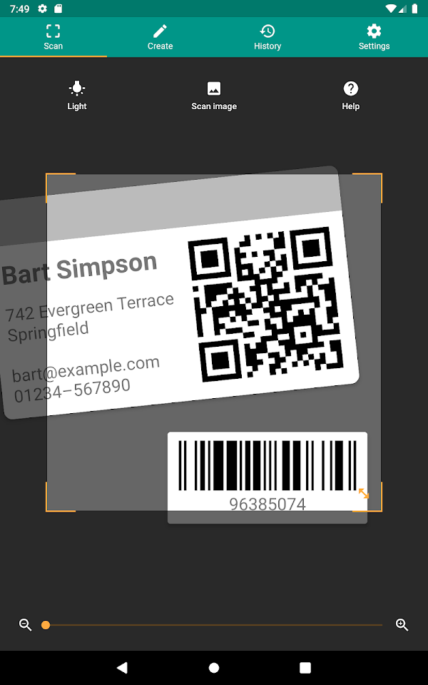 QR- & Barcode-Scanner Screenshots 9