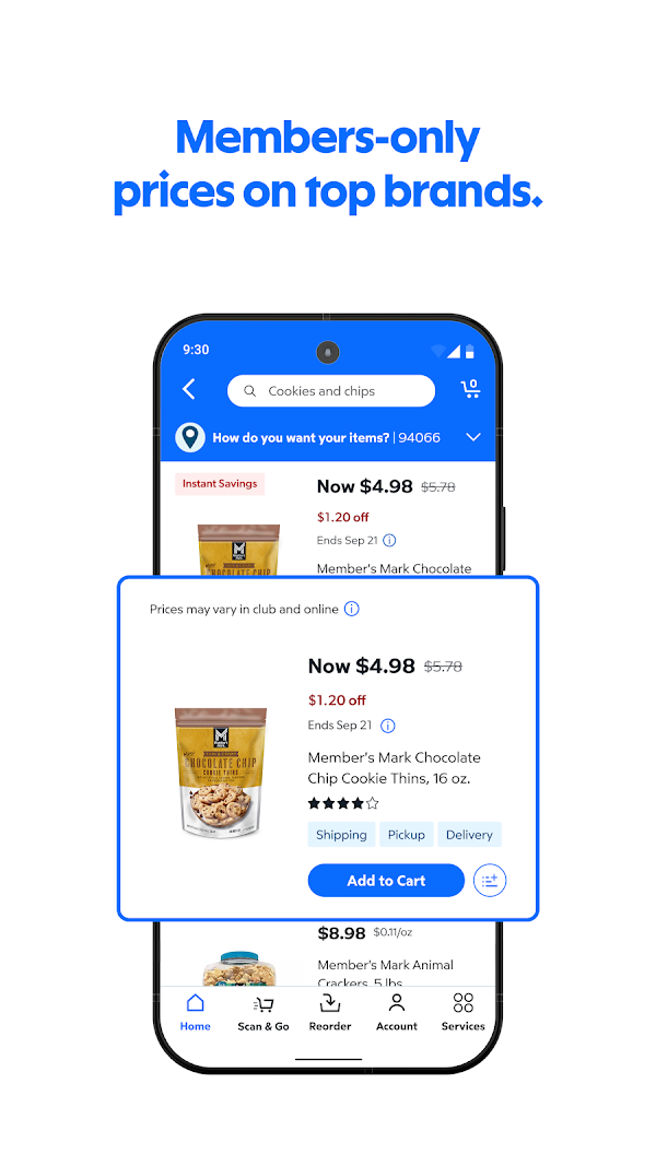 Sam's Club: Shopping & Savings Capturas de tela 8