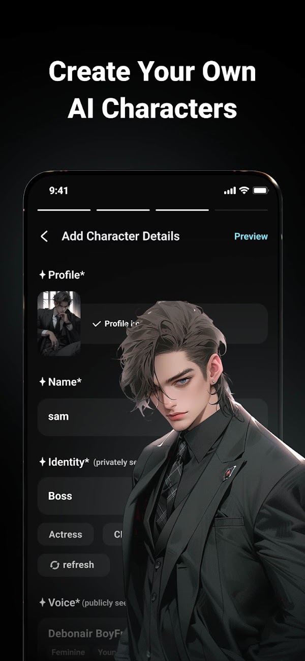 Flipped:Chat with AI Character Screenshots 4