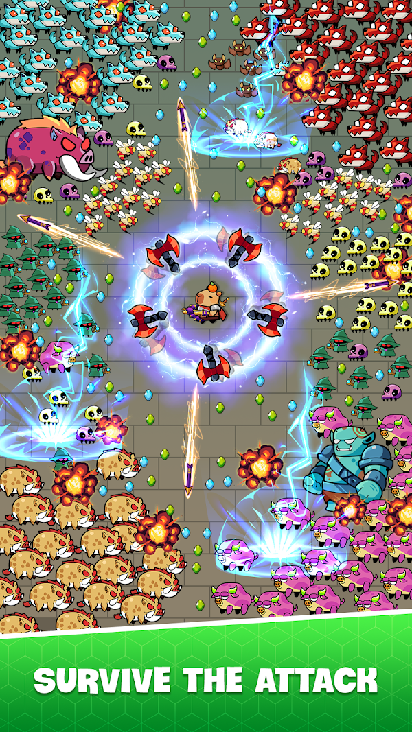 Capybara.io: Battle Survivor स्क्रीनशॉट 8
