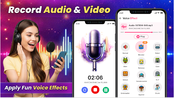 Reverse Voice - Voice Changer Screenshots 4