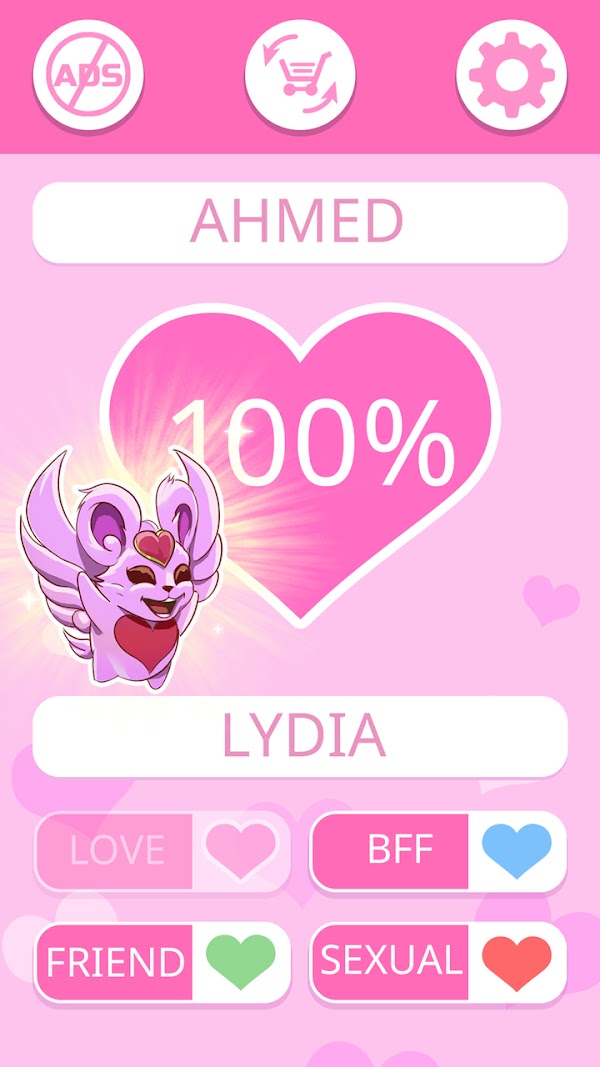 LOVE TEST - match calculator Screenshots 3