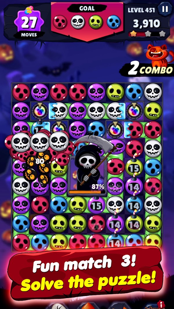 Witch Match Puzzle: Halloween Screenshots 1
