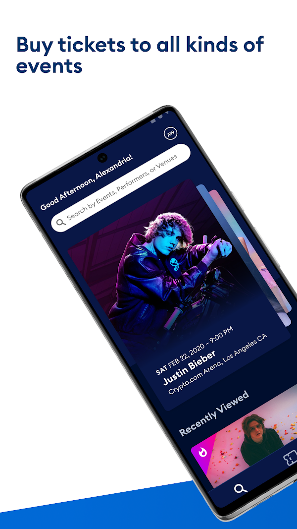 AXS Tickets स्क्रीनशॉट 1