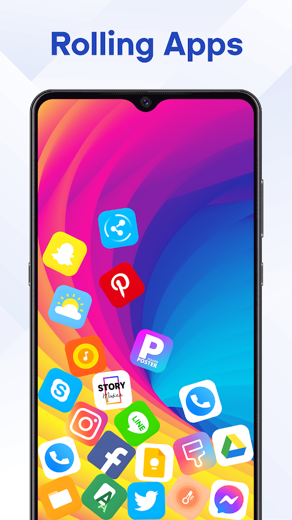 Roll Icon: 3D Hintergrundbild Screenshots 2