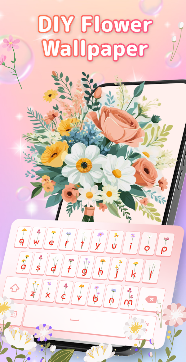 Flower Language Blumentastatur Screenshots 4