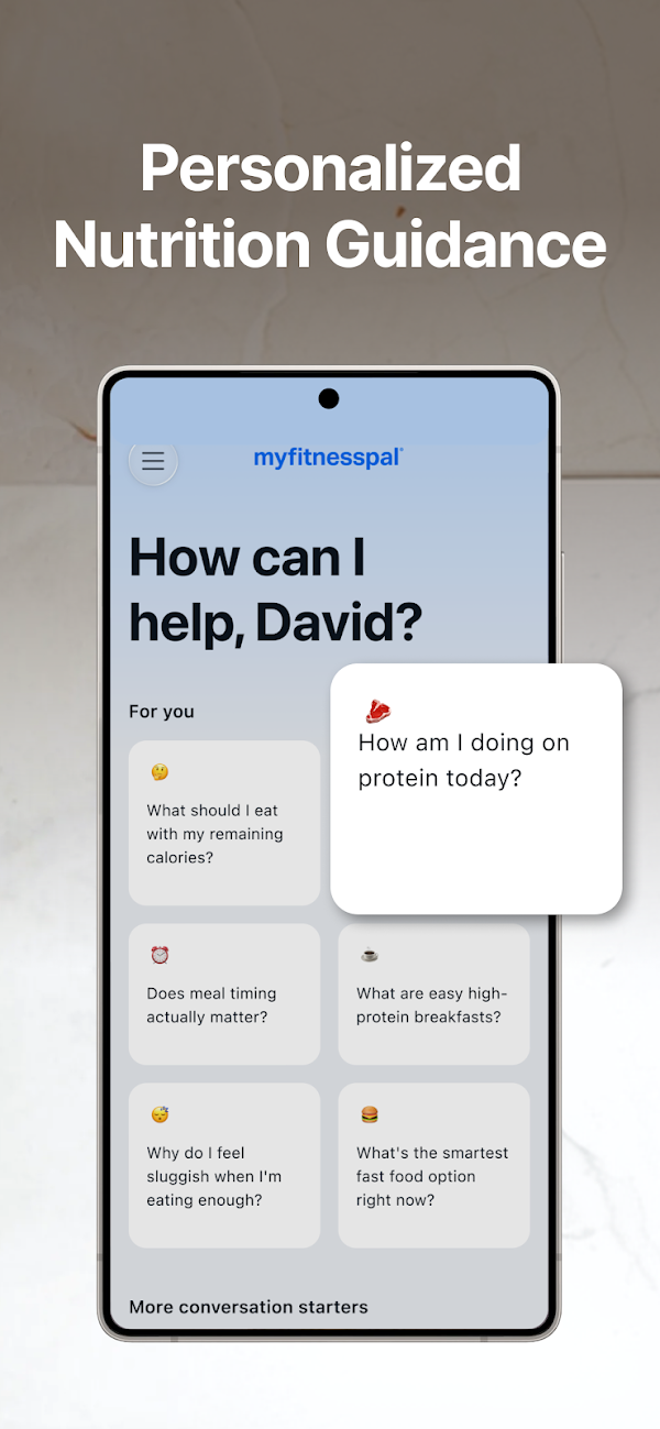 MyFitnessPal: Calorie Counter لقطات الشاشة 6
