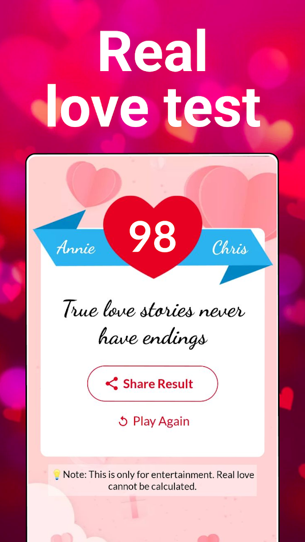 Love tester: Real Love Tests Screenshots 8