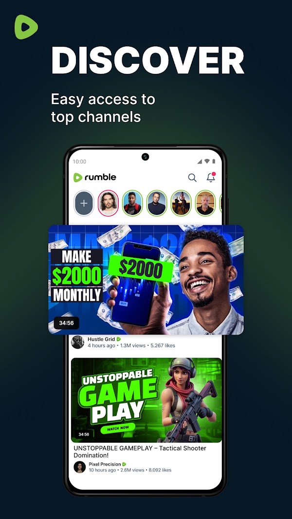 Rumble: Stream & Watch Videos स्क्रीनशॉट 6