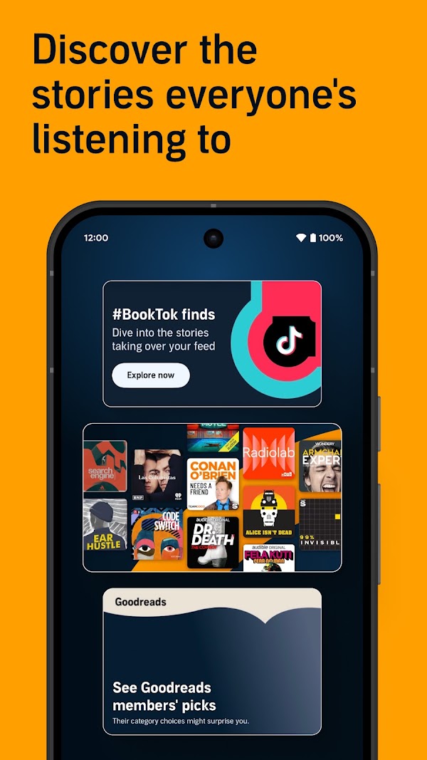 Audible: Audiobooks & Podcasts لقطات الشاشة 4