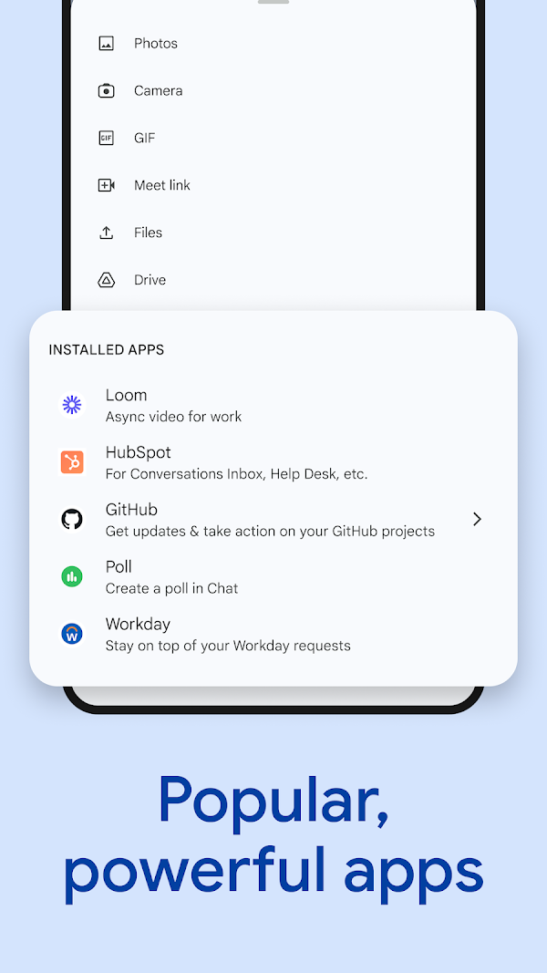 Google Chat Screenshots 7
