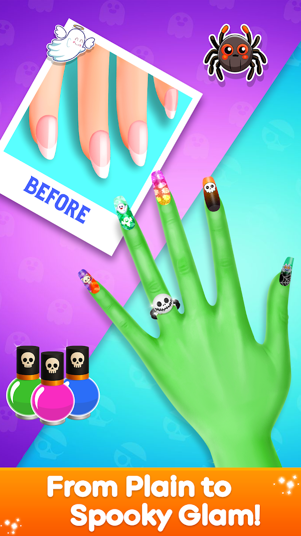Halloween Nail Art Salon Screenshots 9
