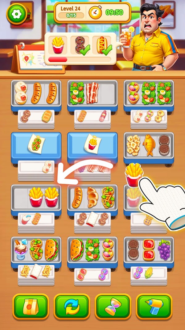 Grill Sort Скриншоты 2