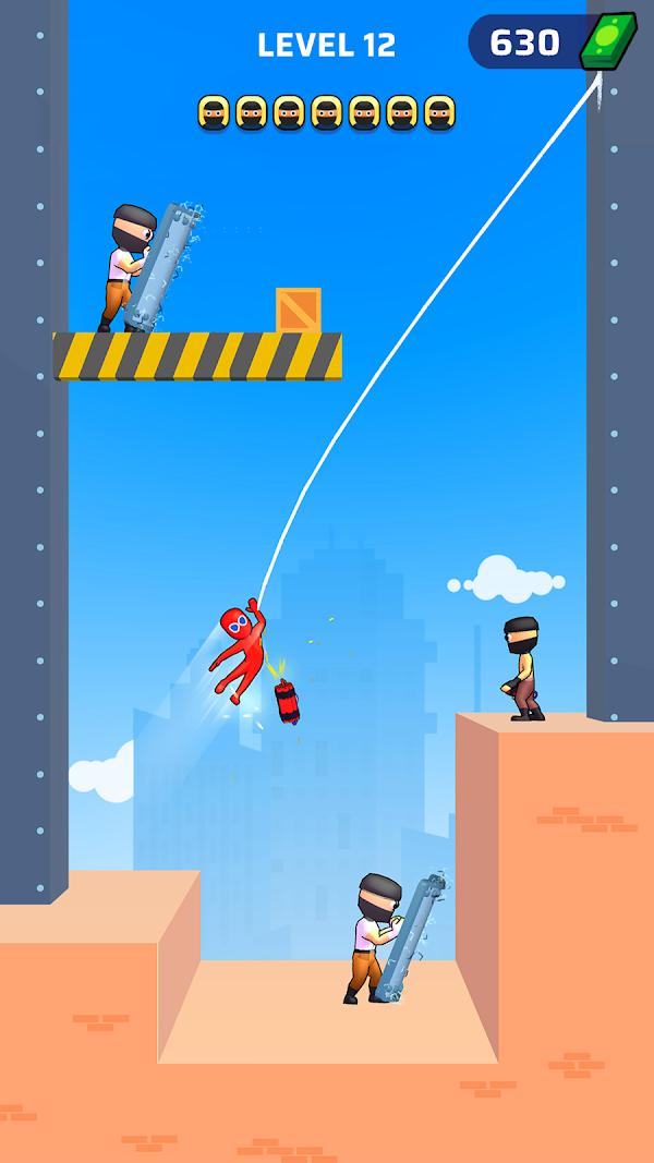 Web Master: Stickman Superhero スクリーンショット 9