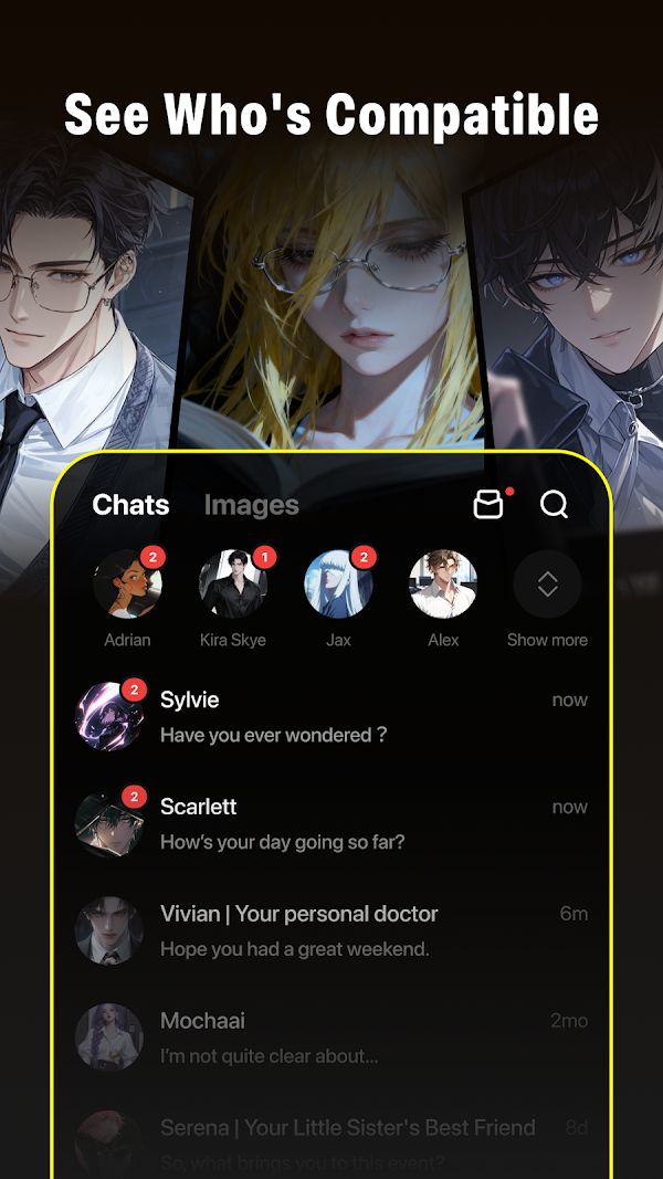 Emochi: Chat With Character لقطات الشاشة 2