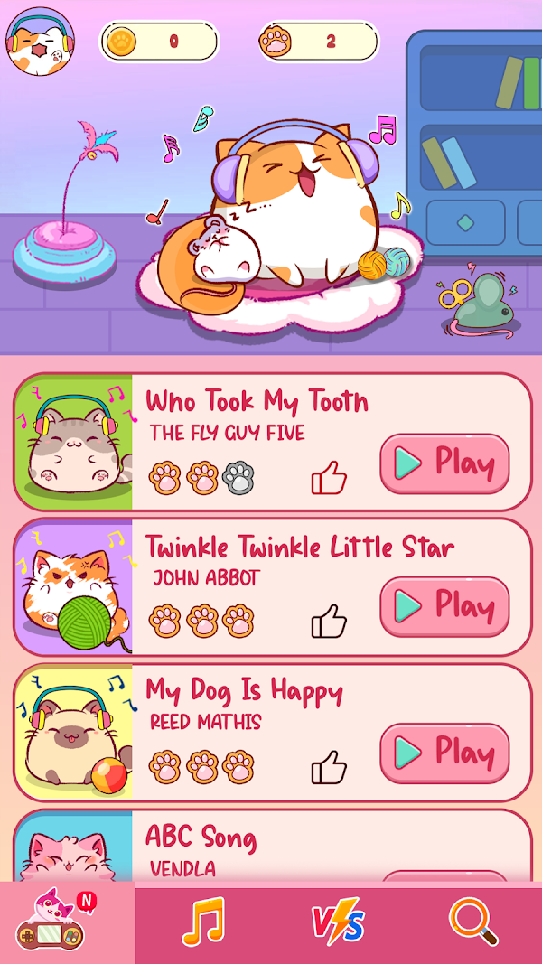 Cat Tiles: Cute Piano Game Capturas de pantalla 10