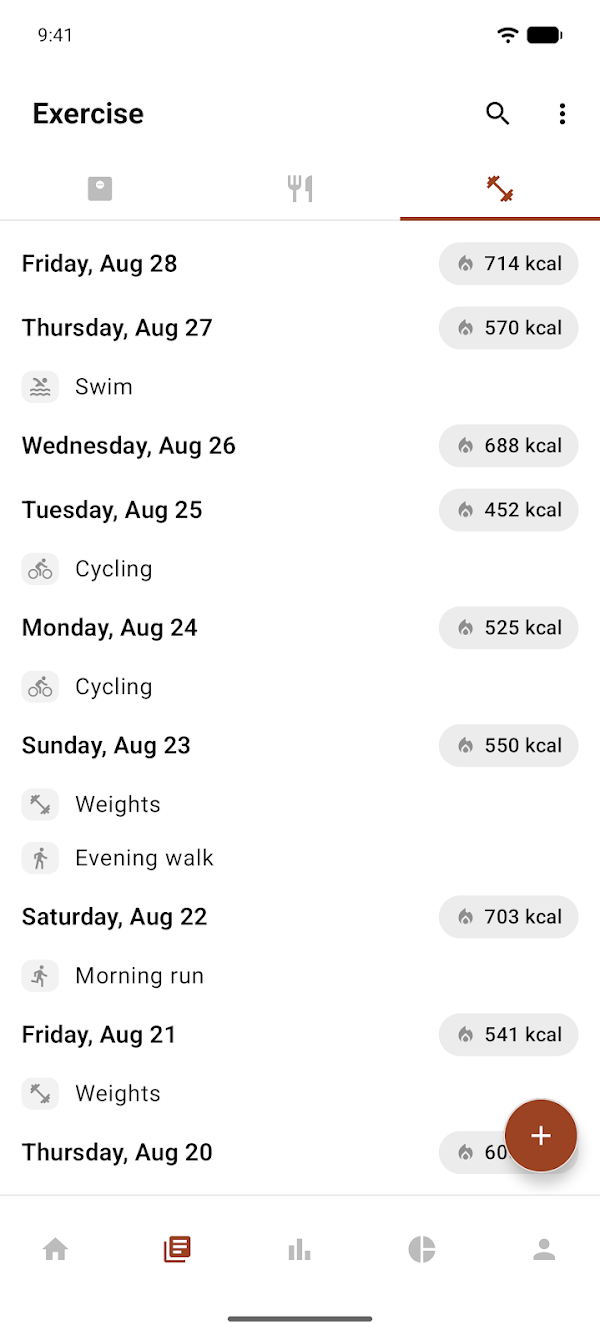 DataBody: Weight & Diet Log スクリーンショット 6