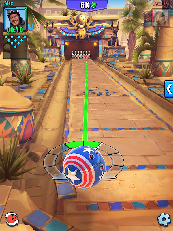 Bowling Crew: Jogo de Boliche Capturas de tela 9