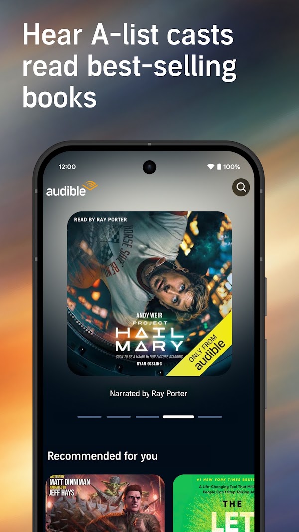 Audible: Audiobooks & Podcasts لقطات الشاشة 3