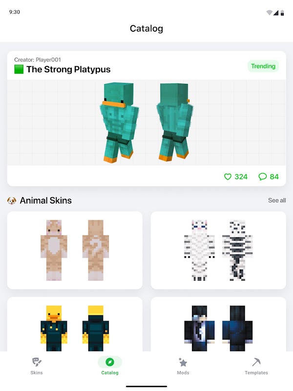 Skins Criador e 3D Editor Capturas de tela 8